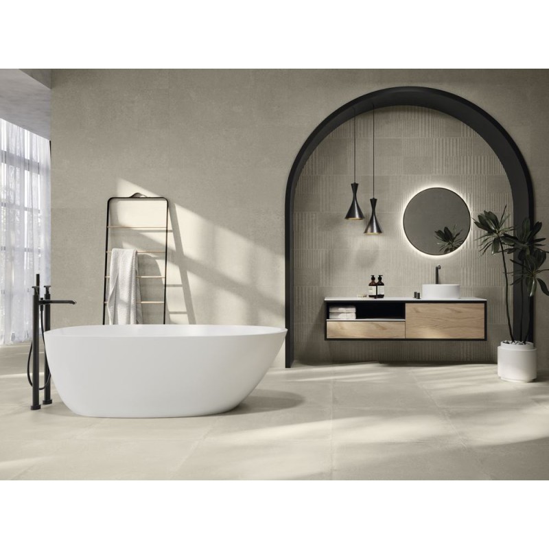 DAVENPORT BEIGE MATE 40X120 RECTIFICADO
