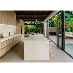 Azulejo efecto Mármol  Canela Roma  de Grespania para Residencial,Comercio,Baño,Cocina
