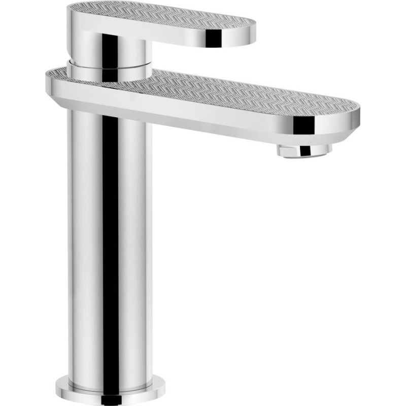 MONOMANDO DE LAVABO DRESS CROMO-CHEVRON GUILLOCHÉ MONOMANDO DE LAVABO DRESS CROMO-CHEVRON GUILLOCHÉ