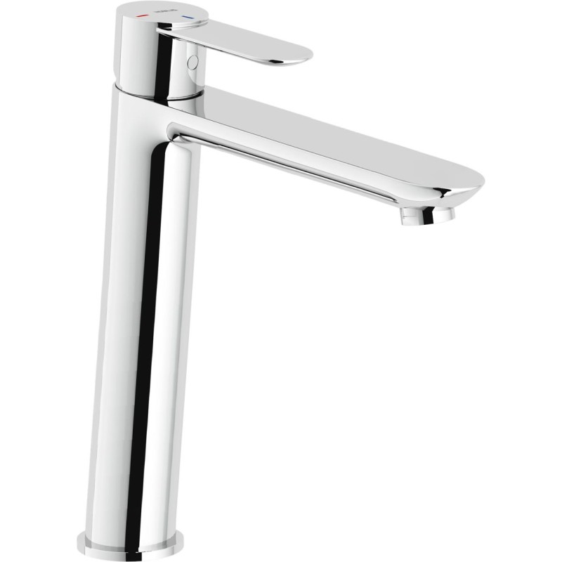 MONOMANDO DE LAVABO ALTO SAND CROMO BRILLO MONOMANDO DE LAVABO ALTO SAND CROMO BRILLO