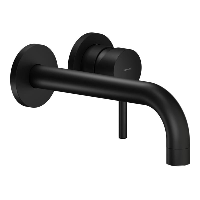 MONOMANDO DE LAVABO EMPOTRADO PARTE EXTERIOR LIVE VELVET BLACK