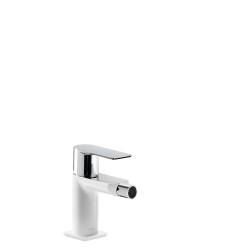 MONOMANDO DE BIDÉ CON MANETA LOFT COLORS CROMO-BLANCO