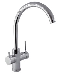 MONOMANDO DE COCINA TOP-TRES ECOSMOSIS CROMO BRILLO