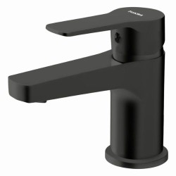 MONOMANDO DE LAVABO ÁKARA NEGRO MATE