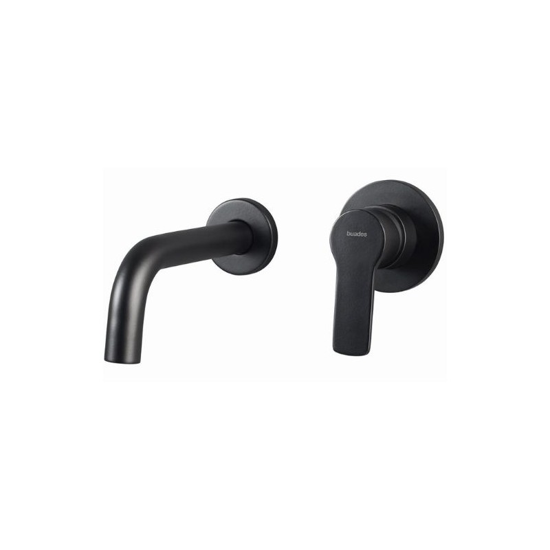 MONOMANDO DE LAVABO EMPOTRADO ÁKARA NEGRO MATE MONOMANDO DE LAVABO EMPOTRADO ÁKARA NEGRO MATE