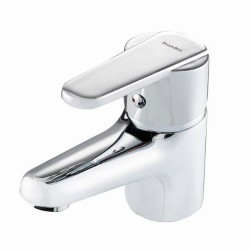 MONOMANDO DE LAVABO LÚA CROMO BRILLO