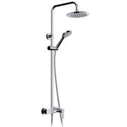 COLUMNA DE DUCHA MONOMANDO ÁKARA CROMO BRILLO
