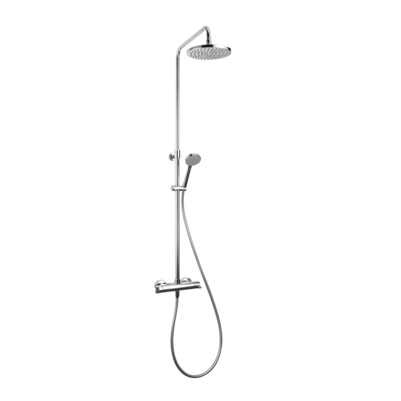 COLUMNA DE DUCHA TERMOSTÁTICA OBY CROMO BRILLO COLUMNA DE DUCHA TERMOSTÁTICA OBY CROMO BRILLO