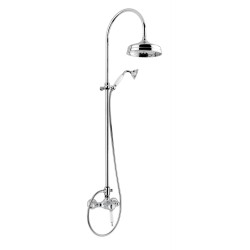 COLUMNA DE DUCHA MONOMANDO CLASSIC CROMO BRILLO