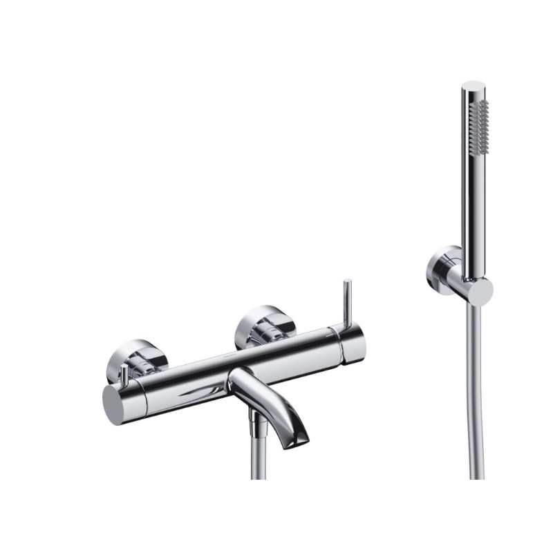 GRIFERÍA DE BAÑERA MONOMANDO LOOP CROMO BRILLO