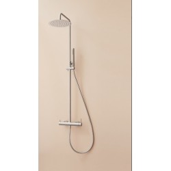 COLUMNA DE DUCHA MONOMANDO LOOP CROMO BRILLO