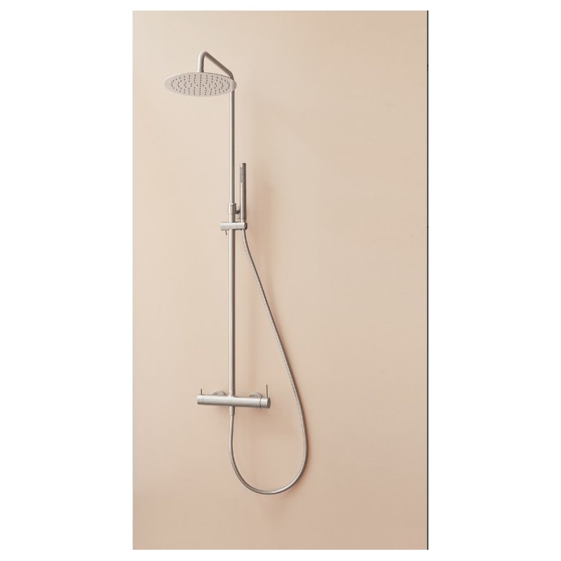 COLUMNA DE DUCHA MONOMANDO LOOP CROMO BRILLO