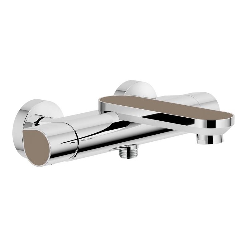 GRIFERÍA MONOMANDO DE BAÑERA DRESS CROMO BROWN