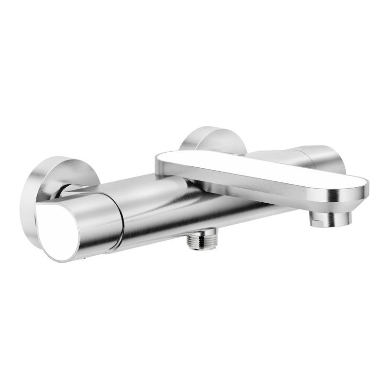 GRIFERÍA MONOMANDO DE BAÑERA DRESS ACERO INOX BIANCO