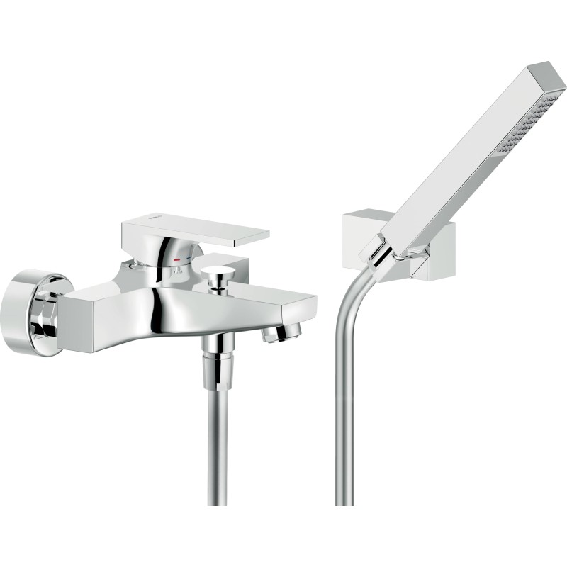 GRIFERÍA MONOMANDO DE BAÑERA SEVEN CROMO BRILLO