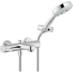 GRIFERÍA MONOMANDO DE BAÑERA LIRA CROMO BRILLO