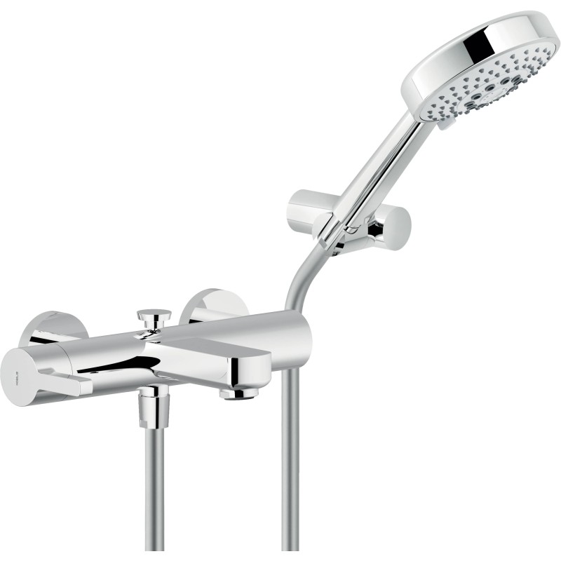 GRIFERÍA MONOMANDO DE BAÑERA LIRA CROMO BRILLO