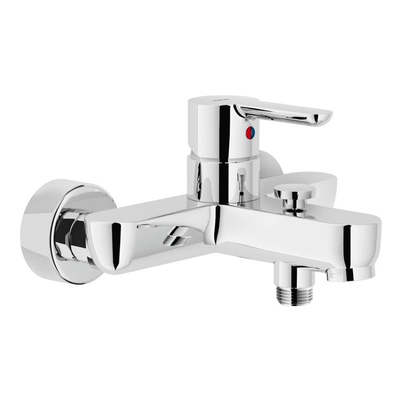 GRIFERÍA MONOMANDO DE BAÑERA ABC CROMO BRILLO