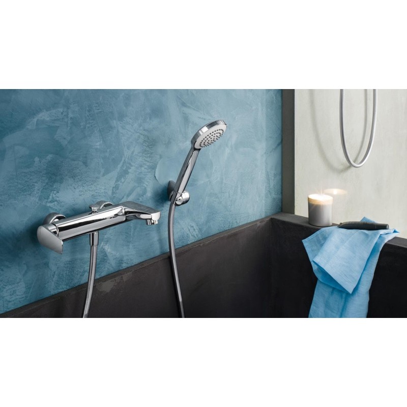 GRIFERÍA DE BAÑERA MONOMANDO SKY CROMO BRILLO