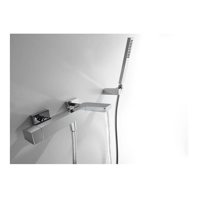 GRIFERÍA MONOMANDO DE BAÑERA SLIM CROMO BRILLO