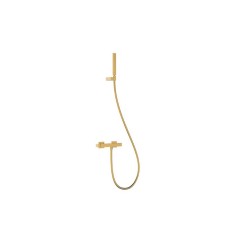 GRIFERÍA MONOMANDO DE DUCHA SLIM ORO 24K BRILLO