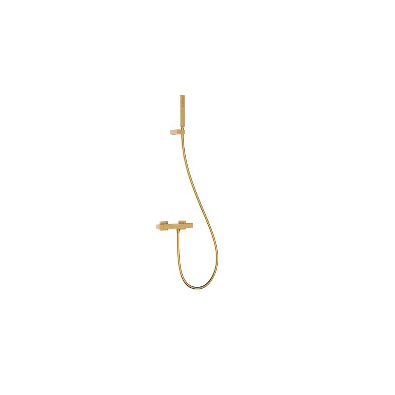GRIFERÍA MONOMANDO DE DUCHA SLIM ORO 24K MATE