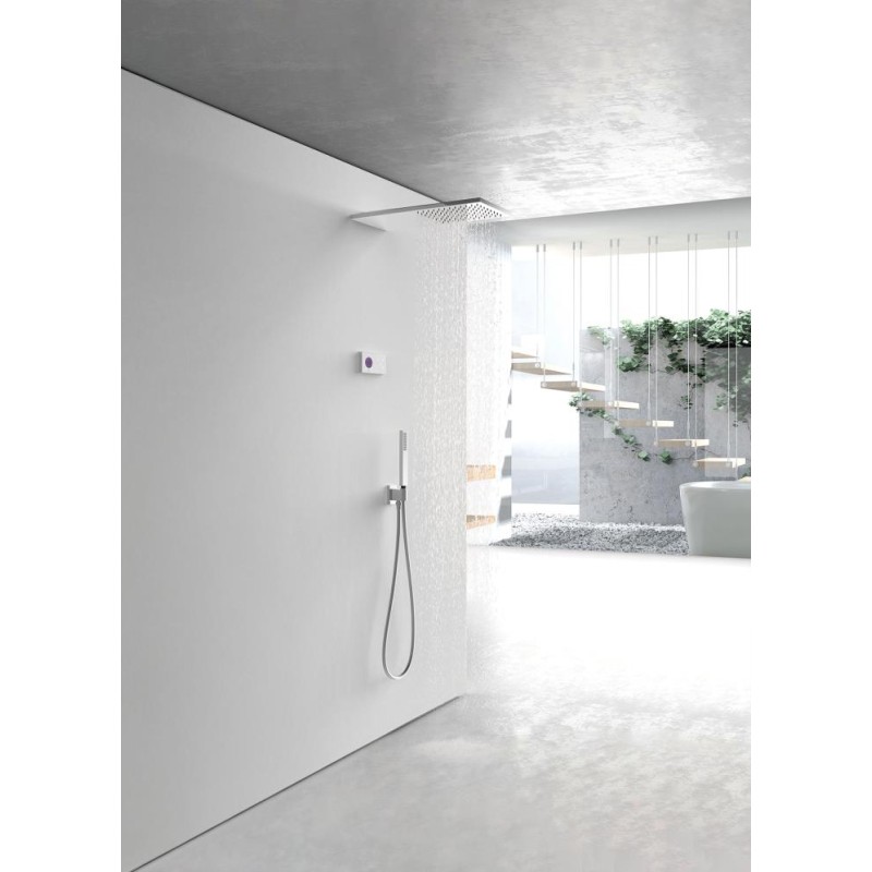 GRIFERÍA DE EMPOTRAR TERMOSTÁTICA DE DUCHA SLIM CROMO