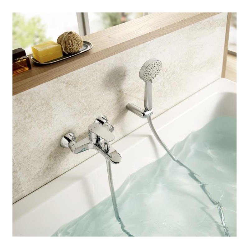 GRIFERÍA MONOMANDO DE BAÑERA MONODIN CROMO BRILLO