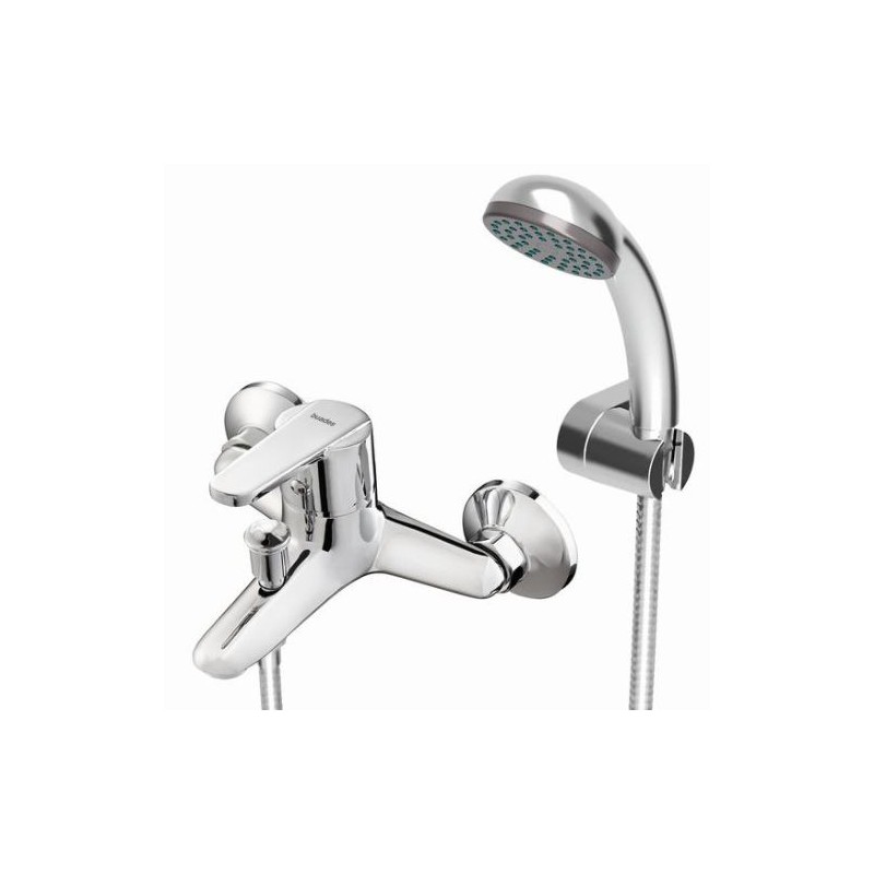 GRIFERÍA DE BAÑERA MONOMANDO LÚA CROMO BRILLO