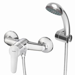 GRIFERÍA DE DUCHA MONOMANDO LÚA CROMO BRILLO