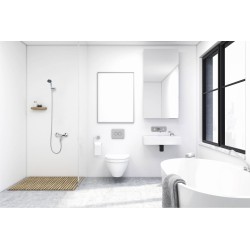 GRIFERÍA DE DUCHA MONOMANDO LÚA CROMO BRILLO