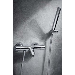 GRIFERÍA DE BAÑERA TERMOSTÁTICA LÚA CROMO BRILLO