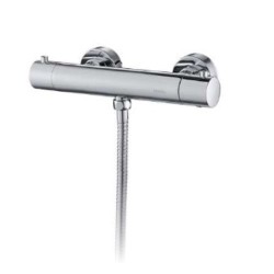 GRIFERÍA DE DUCHA TERMOSTÁTICA LÚA CROMO BRILLO
