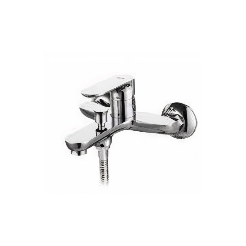 GRIFERÍA MONOMANDO DE BAÑERA HERAKLION CROMO BRILLO