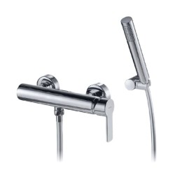 GRIFERÍA MONOMANDO DE DUCHA TOKE CROMO BRILLO CON EQUIPO