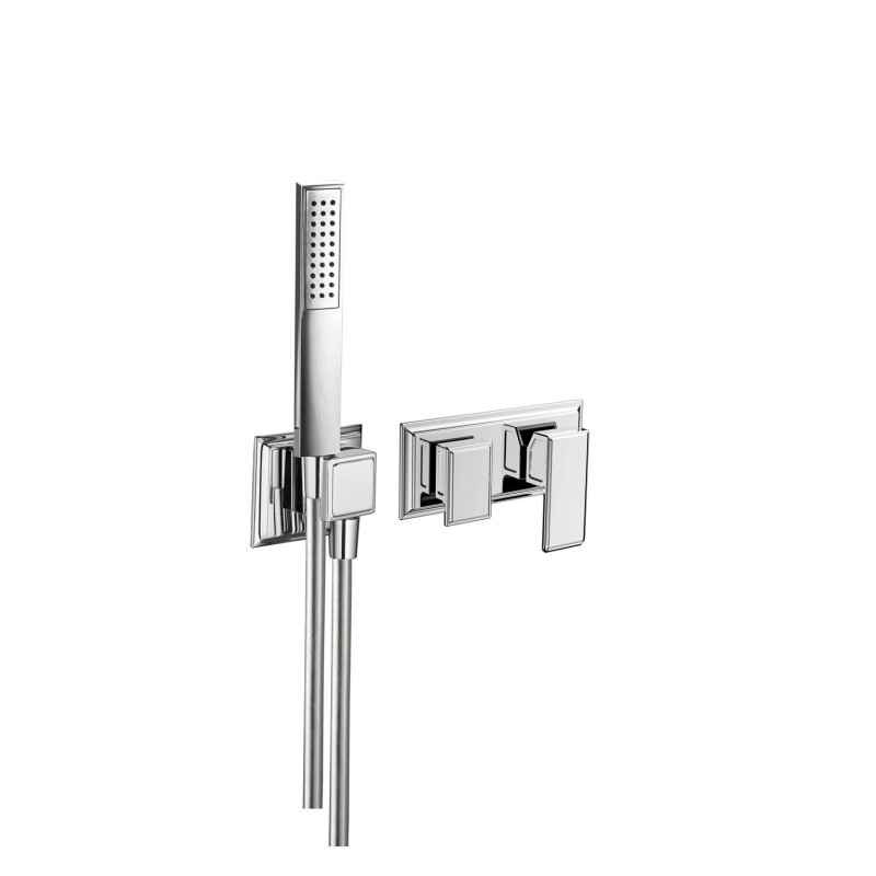 GRIFERÍA DE EMPOTRAR MONOMANDO DE DUCHA LEGEND CROMO BRILLO