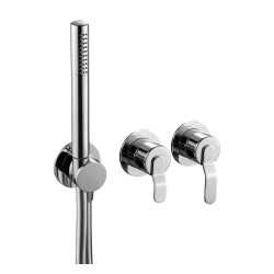 GRIFERÍA DE EMPOTRAR MONOMANDO DE DUCHA CENTURY CROMO BRILLO