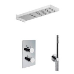 CONJUNTO TERMOSTÁTICA DE DUCHA FM384351 MUSE CROMO BRILLO