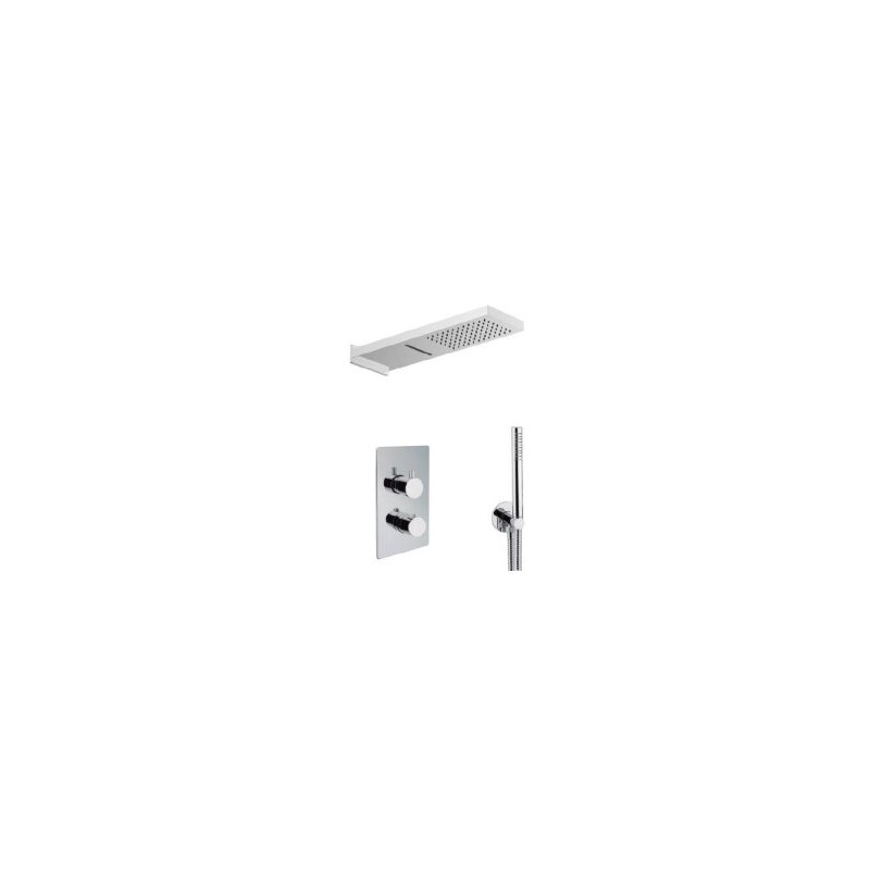 CONJUNTO TERMOSTÁTICA DE DUCHA FM384351 MUSE CROMO BRILLO