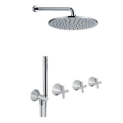 CONJUNTO BIMANDO DE DUCHA FX330G51 VITTORIO CROMO BRILLO