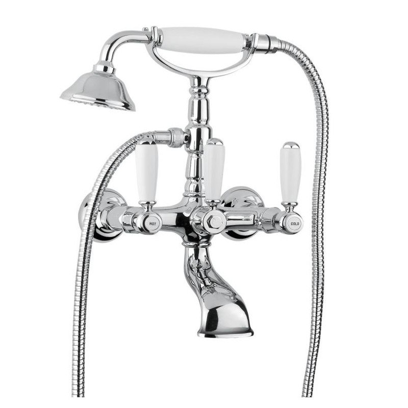 GRIFERÍA BIMANDO DE BAÑERA CHARLTON CROMO BRILLO