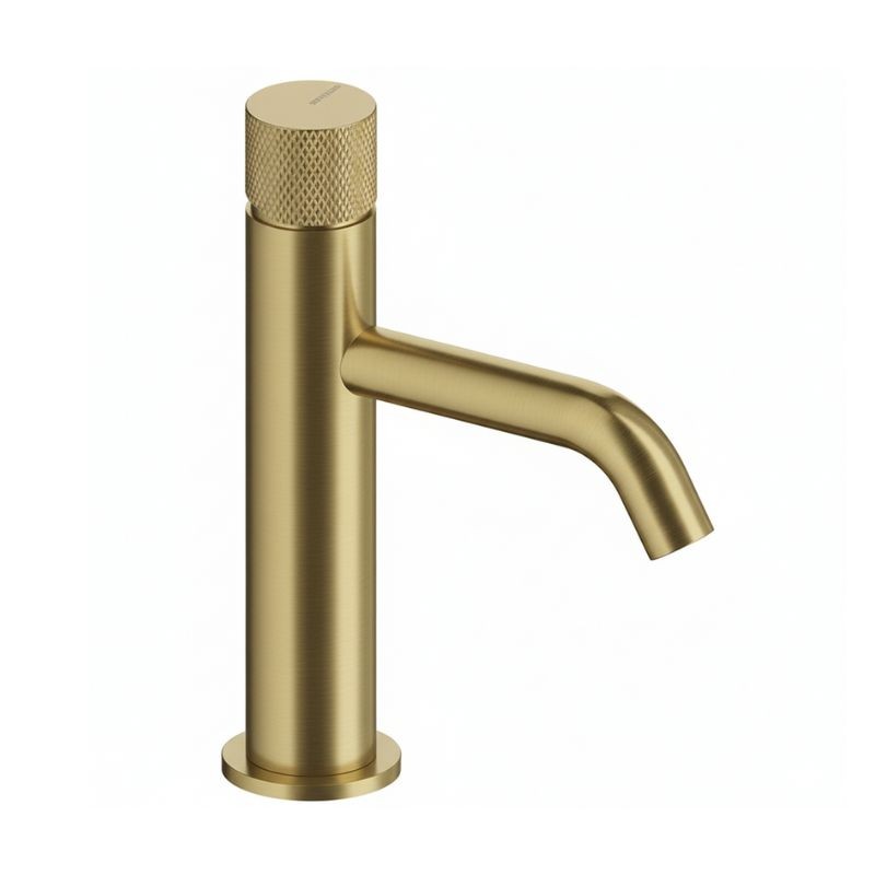 MONOMANDO DE LAVABO LOOP K ORO CEPILLADO