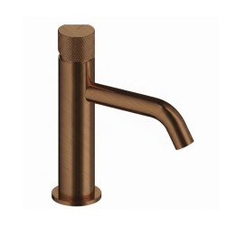 MONOMANDO DE LAVABO LOOP K ORO ROSA CEPILLADO