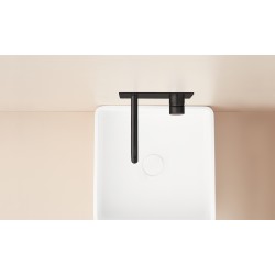 MONOMANDO DE LAVABO EMPOTRADO CON CAÑO DE 14CM LOOP K NEGRO MATE