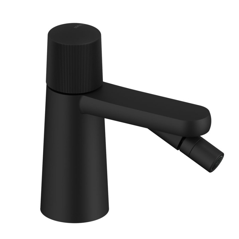 MONOMANDO DE BIDÉ DEDAL PLISSÉ NEGRO MATE MONOMANDO DE BIDÉ DEDAL PLISSÉ NEGRO MATE