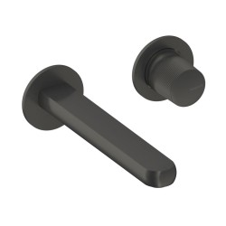 MONOMANDO DE LAVABO EMPOTRADO DEDAL PLISSÉ RAW METAL