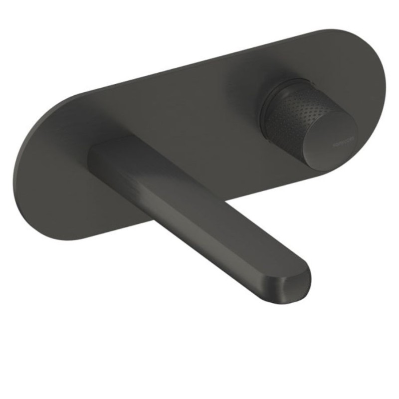 MONOMANDO DE LAVABO EMPORTADO OVAL DEDAL RAW METAL MONOMANDO DE LAVABO EMPORTADO OVAL DEDAL RAW METAL