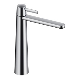 MONOMANDO DE LAVABO ALTO DEDAL PIN CROMO