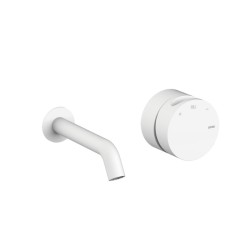 MONOMANDO DE LAVABO DE EMPOTRAR CAÑO 20CM INCOOL BLANCO