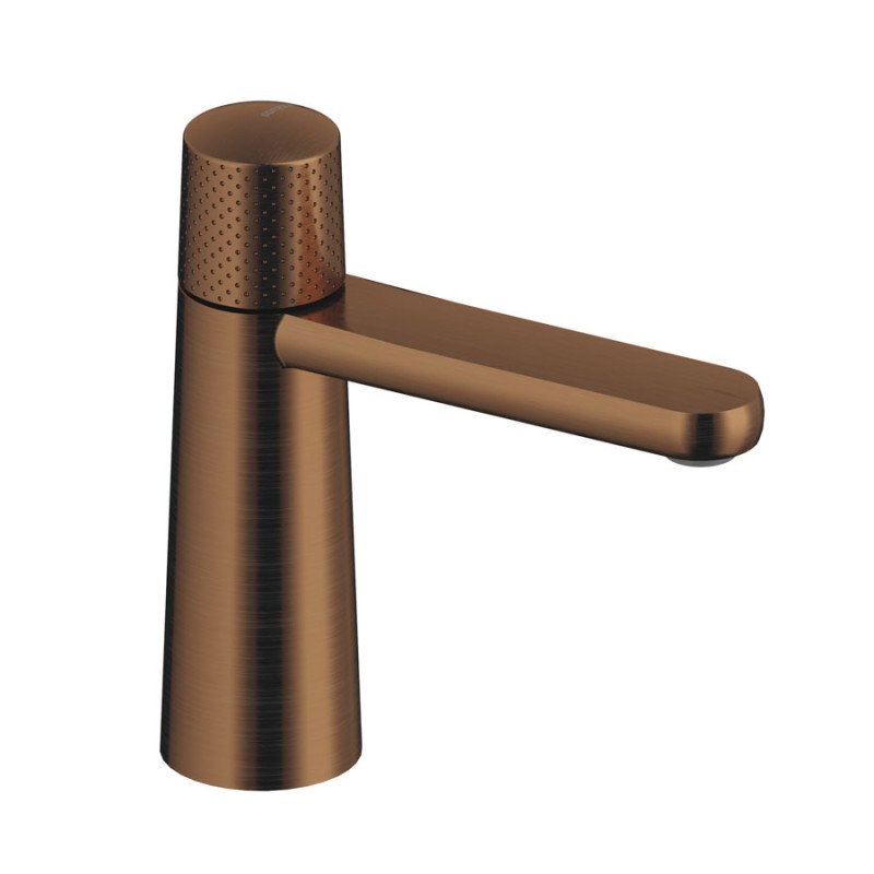 MONOMANDO DE LAVABO DEDAL ORO ROSA CEPILLADO MONOMANDO DE LAVABO DEDAL ORO ROSA CEPILLADO